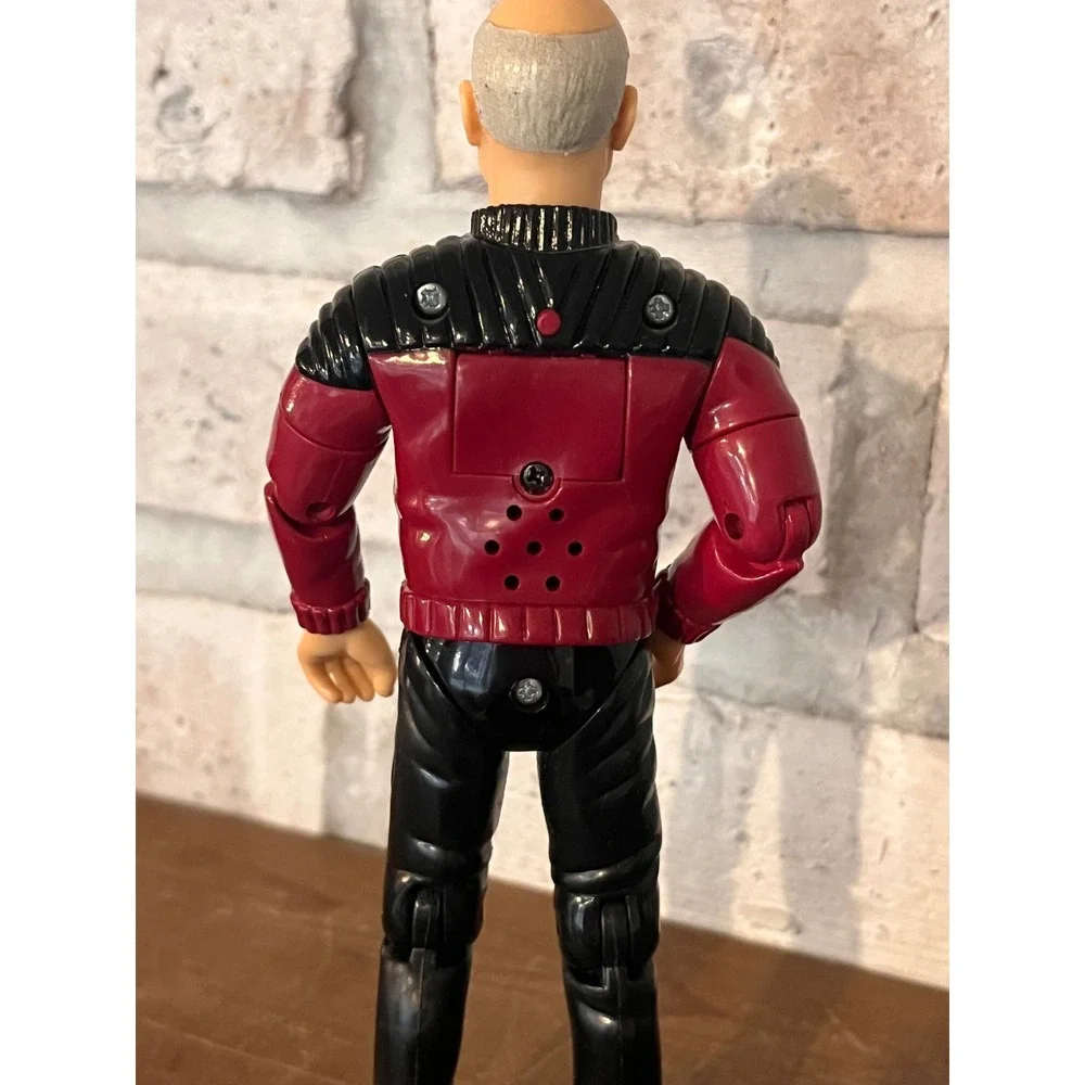 1992 Playmates Toys Star Trek Captain Jean-Luc Picard Action Figure & Data Yo-yo